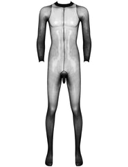 Men's See-Through Body Stocking