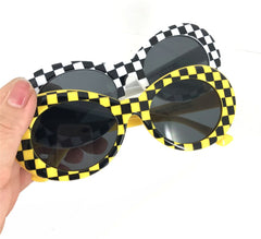 Plaid Vintage Sunglasses