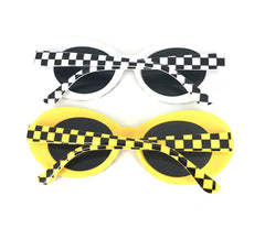 Plaid Vintage Sunglasses