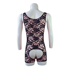 Dainty Delight Open Lace Bodysuit