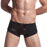 Summer Men's Nylon Boxer Swim Trunks