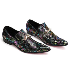 LGBT Glitter Star Formal Shoes