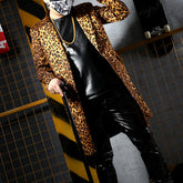 Leopard Print Suit (Pants + Coat)