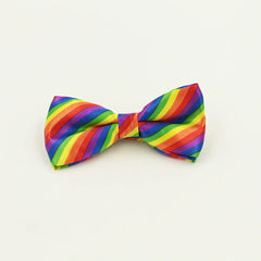 Gay Pride Rainbow Adjustable Bowtie