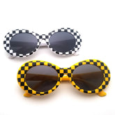 Plaid Vintage Sunglasses