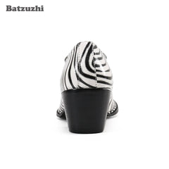 Zebra Funk Dress Shoes