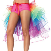 Neon Rainbow Tutu Rave Dance Skirt