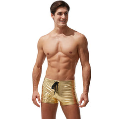 AquaStride Men's Beach Boxer Swim Trunks
