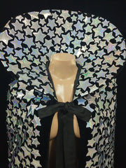 Flamboyant Silver Star Cloak
