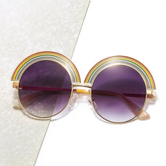 Rainbow Round Sunglasses