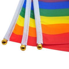 25 Handheld LGBT Pride Flags