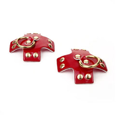 PU Leather Rebel Nipple Pasties