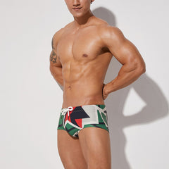 Mid Century Swim Trunks