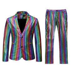Rave Radiance Rainbow Suit