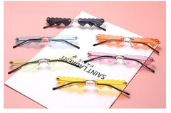 Triple Threat Heart Sunglasses