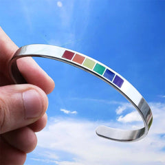 Rainbow Love Pride Bangle