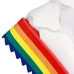 Elevated Flair Rainbow Platform Shoes