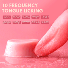 Soft Tongue Licking Vibrator