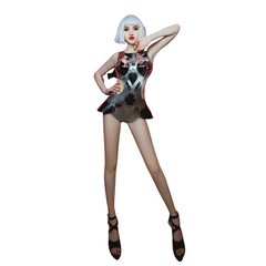 Hologram Honey Dancer Bodysuit