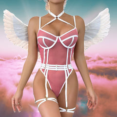 Horny and Bound for Pleasure Lingerie Costume