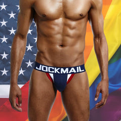 Jockmail American - Red White & Blue Jockstrap