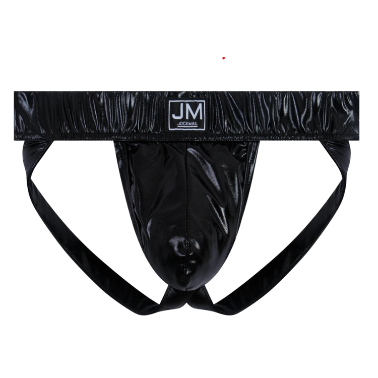 Jockmail Erotic Edge PU Leather Jockstrap Jockmail Erotic Edge PU Leather Jockstrap