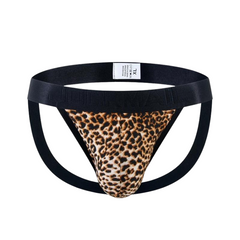 Jockmail Leopard Sizzle Thong