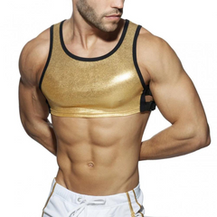 Jockmail Neoprene Shaping Tight Vest Top