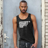 Jonathan & Karamo & Antoni & Bobby & Tan Unisex Tank Top