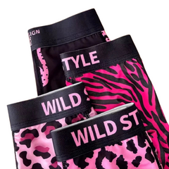 Jungle Heat Leopard Print Men's Underwear