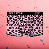Jungle Heat Leopard Print Men's Underwear