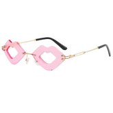 Kiss Kiss Rimless Sunglasses