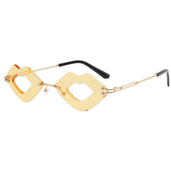 Kiss Kiss Rimless Sunglasses
