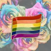 LGBT Flag Enamel Pin