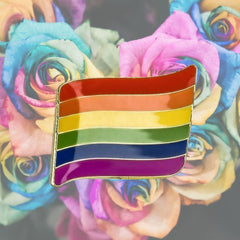 LGBT Flag Enamel Pin