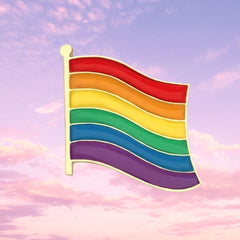 LGBT Pride Flag Enamel Pin