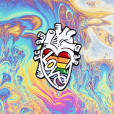 Love Heart Enamel Pin