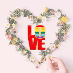 LOVE Pride Enamel Pin