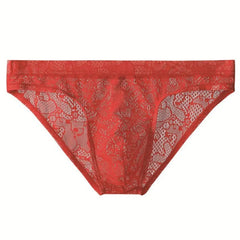 Lace Sexy Semi-Transparent Panties For Men