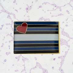 Leather Pride Enamel Pin