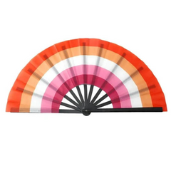 Lesbian Pride Folding Fan
