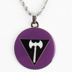 Lesbian Pride Pendant Necklace