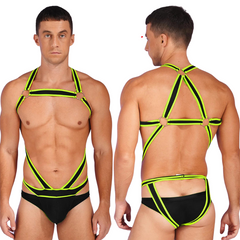 Lingerie Wrestler's Erotic Bulge Singlet