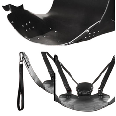 Load-Bearing 2-Layer Leather Sex Hammock