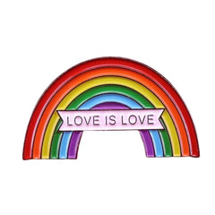 Love Is Love LGBT Enamel Pin