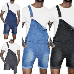 Men's Denim Pocket Romper
