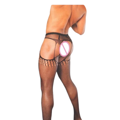 Men's Transparent High Elastic Stockings