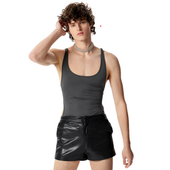 Mesh Gay Simple Bodysuit