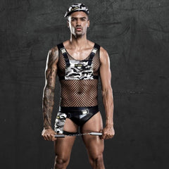 Mesh Gay US Army Costume