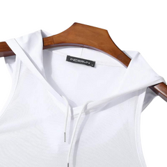 Mesh Magic Transparent Hooded Tank Top